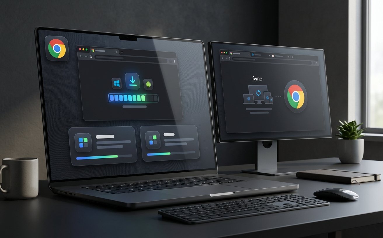 Chrome下载安装界面展示