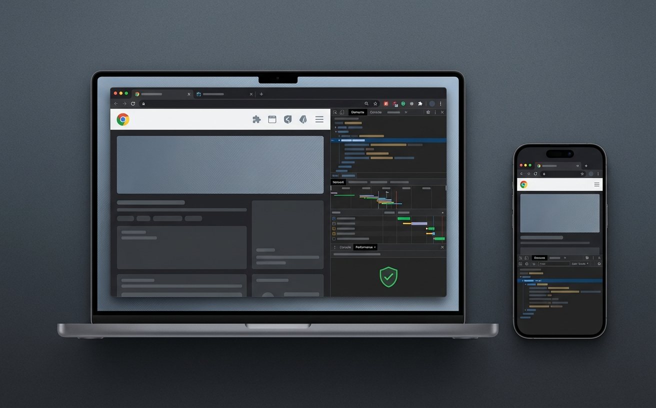 Chrome开发者工具DevTools界面