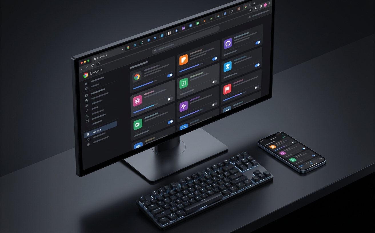 Chrome扩展插件生态系统界面