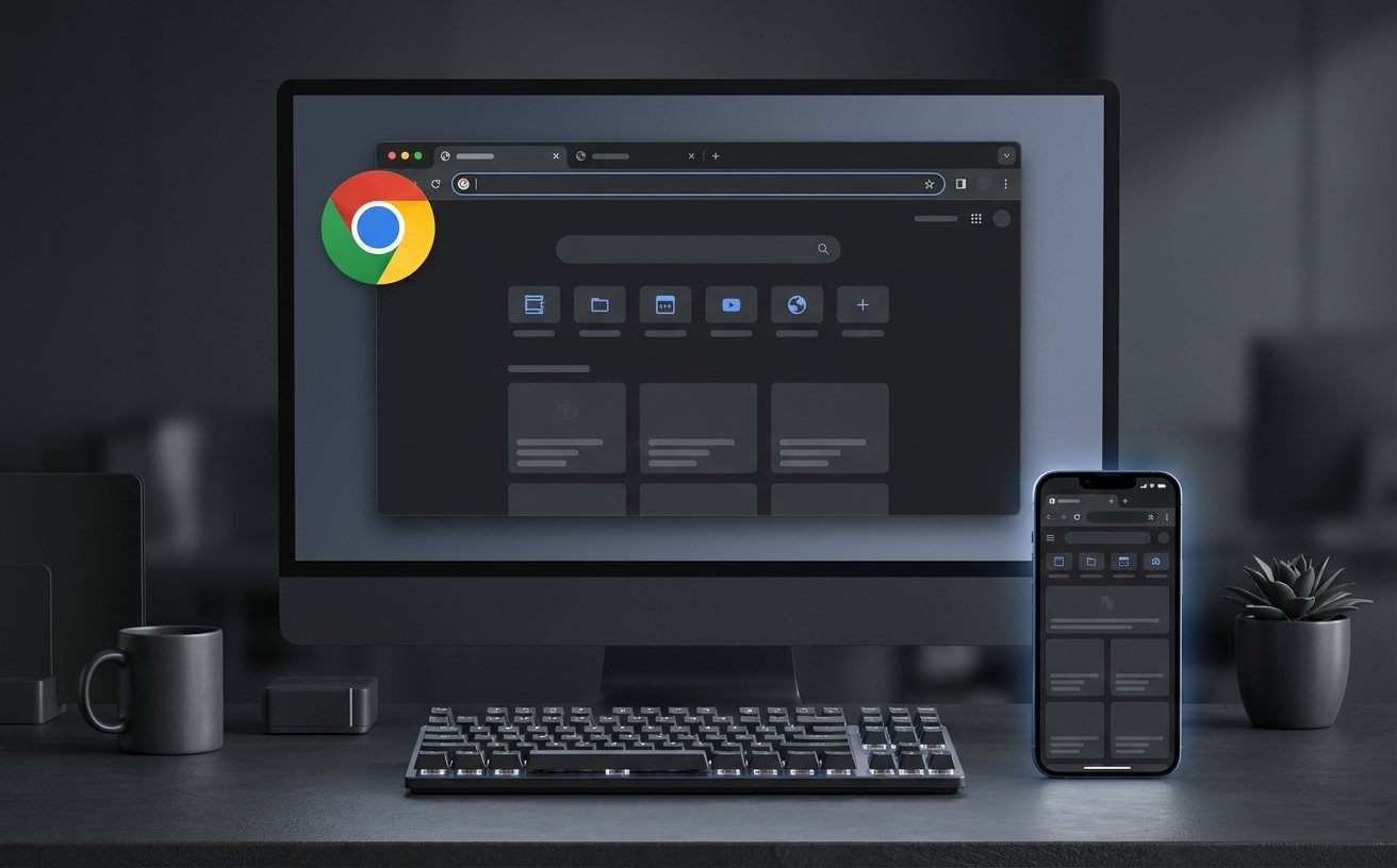 Chrome跨设备同步功能界面